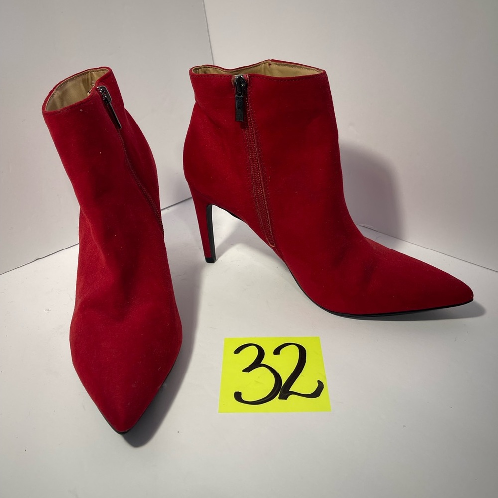 Red Women's Ankle Boots